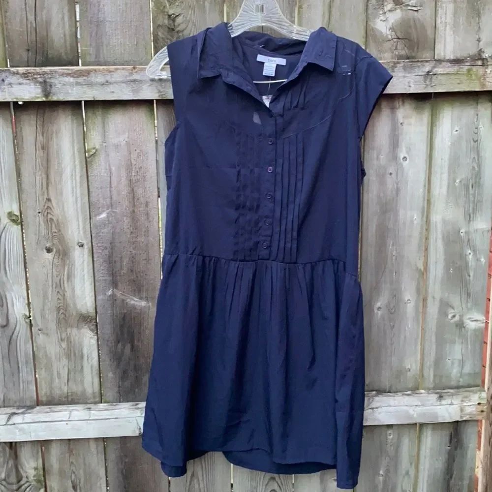 Bar III navy blue dress sz. M NWT